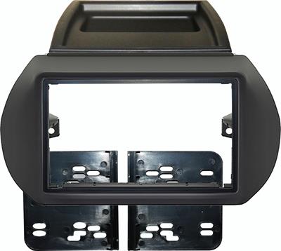 Kit montaggio radio 2 DIN CHINA FIAT Fiorino-Qubo da'09-> Grigio