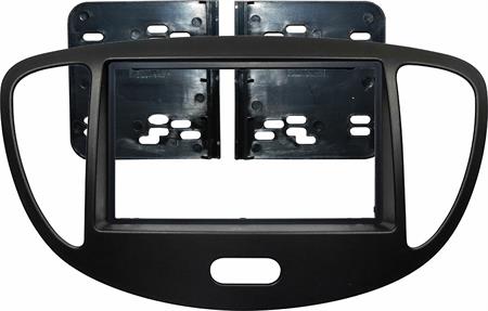 Kit Montaggio radio 2 DIN CHINA HYUNDAI i10 2008->2013 Nero