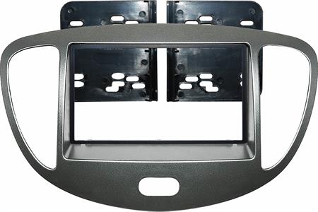 Kit Montaggio radio 2 DIN CHINA HYUNDAI i10 2008->2013 Silver