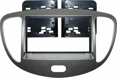 Kit Montaggio radio 2 DIN CHINA HYUNDAI i10 2008->2013 Silver