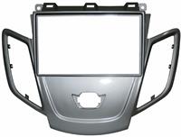 Masch. autoradio 2 DIN Cornice Cina FORD Fiesta 2009-> Silver