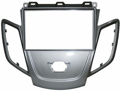 Masch. autoradio 2 DIN Cornice Cina FORD Fiesta 2009-> Silver