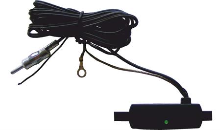 Antenna AM-FM universale interna amplificata