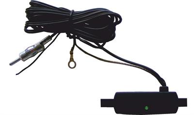 Antenna AM-FM universale interna amplificata