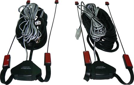 Antenna DVBT universale interna amplificata a lunotto
