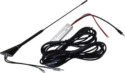 Antenna FM-GPS-DVBT universale tetto mod.16V