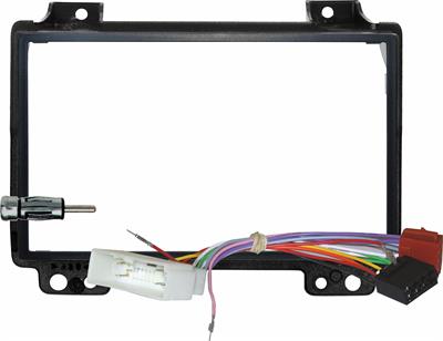 KIT Masch. radio 2 ISO+acc Cornice Cina FORD Fiesta'02--> Fusio