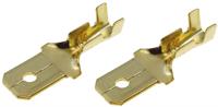 Faston maschio volante 6,3 mm busta 50 pz