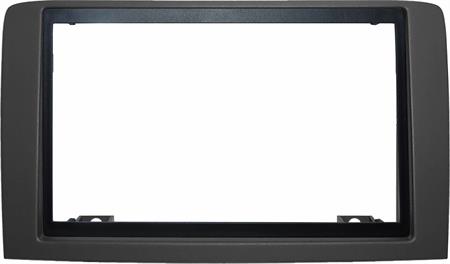 Masch. autoradio 2 ISO Cornice Cina FIAT Idea Antracite