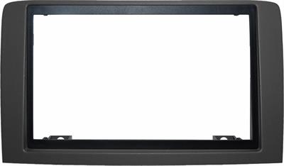 Masch. autoradio 2 ISO Cornice Cina FIAT Idea Antracite