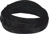 Guaina trecciata poliestere nera 40mm std 80mm max