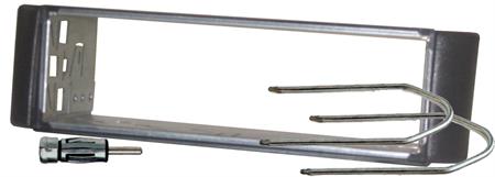 KIT Masch. autoradio 1 DIN+acc SMART For Two 2000->2006 GRIGIO