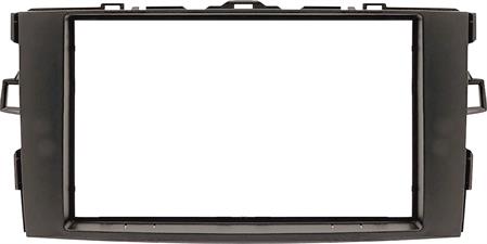 Mascherina autoradio 2 DIN No Cornice TOYOTA Auris 2007-> GRIGIO