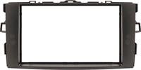 Mascherina autoradio 2 DIN No Cornice TOYOTA Auris 2007-> GRIGIO