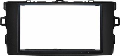 Masch. autoradio 2 DIN Cornice Cina TOYOTA Auris 2007-> NERA