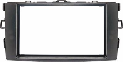 Masch. autoradio 2 DIN Cornice Cina TOYOTA Auris 2007-> GRIGIO