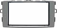 Masch. autoradio 2 DIN Cornice Cina TOYOTA Auris 2007-> SILVER