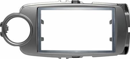 Masch. autoradio 2 DIN Cornice Euro TOYOTA Yaris dal 2011->2016