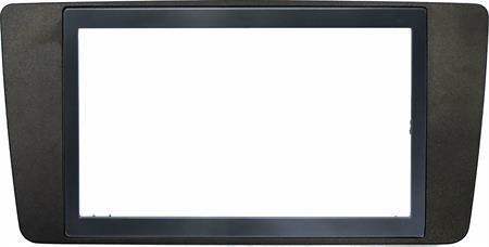 Masch. autoradio 2 ISO Cornice Euro SKODA Octavia 2004->