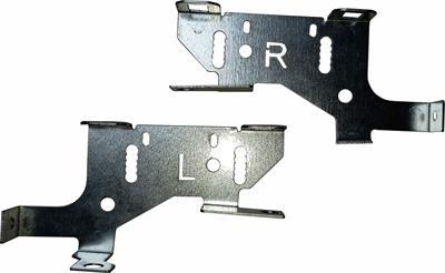Kit montaggio 2 DIN LANCIA Y dal 2012 in poi con staffe metal
