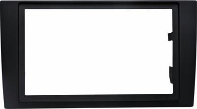 Masch. autoradio 2 ISO Cornice Cina AUDI A4 dal 2002-->2007