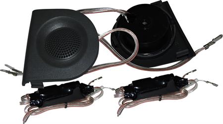 Coppia tweeter neodimio cupola 13 mm predisp.FIAT Panda 2003->