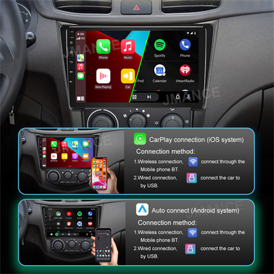 Autoradio 2 DIN 7 pollici Android Quad Core 2+32 GB Carplay