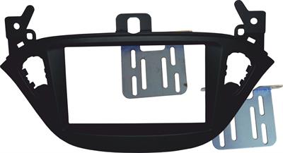 kit montaggio 2 DIN OPEL Corsa dal 2013-> Piano Black