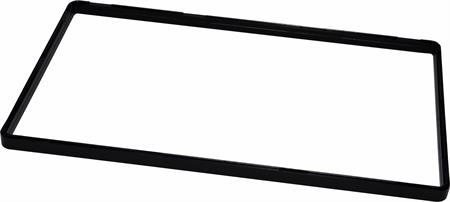 Cornice prolunga 6,5 mm per Kit 9 pollici universale 2 DIN